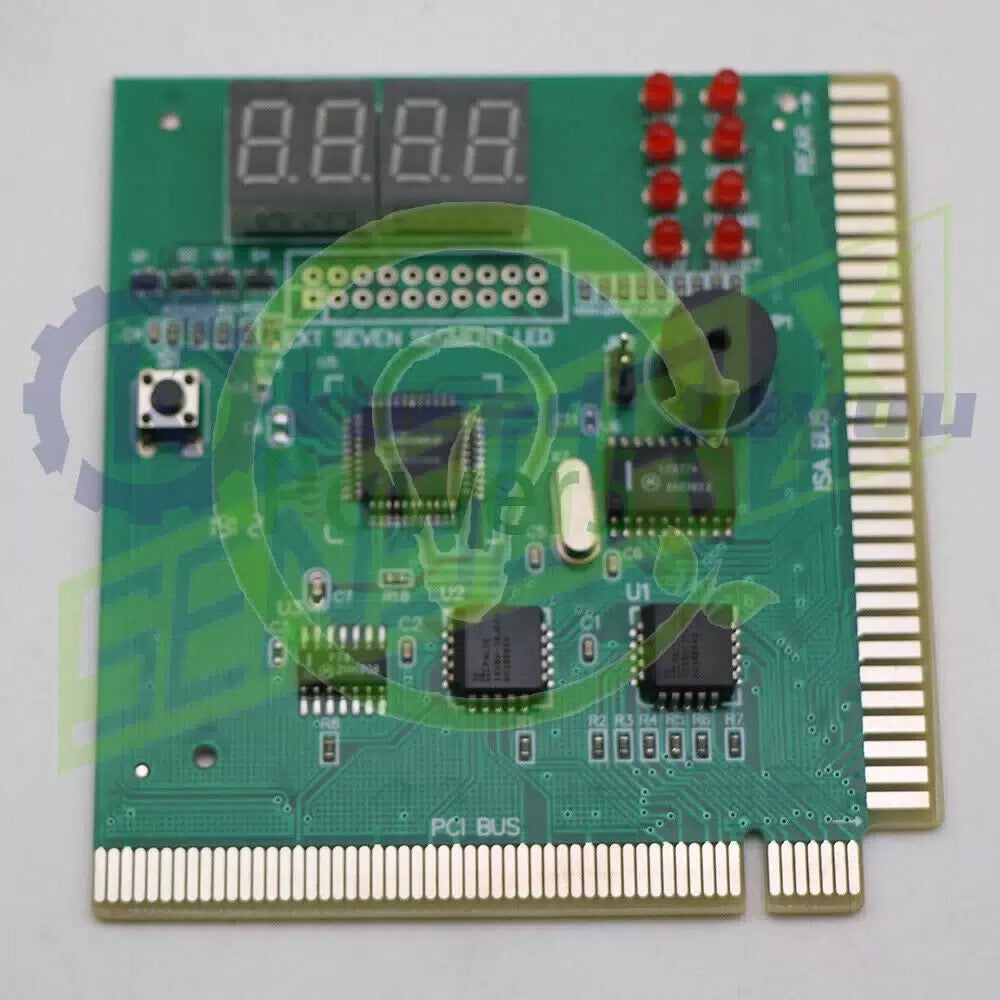 4-Digit Card Analyzer Diagnostic Motherboard POST Tester Computer PC PCI ISA ~1X [2]