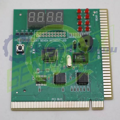 4-Digit Card Analyzer Diagnostic Motherboard POST Tester Computer PC PCI ISA ~1X [2]