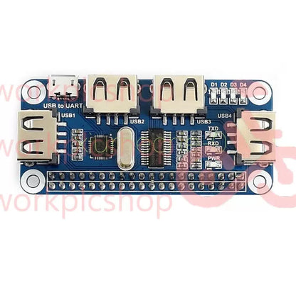 4 Port USB Hub For Raspberry Pi Expansion Board 5V UART Raspberry Zero/ W/3B+ [3]