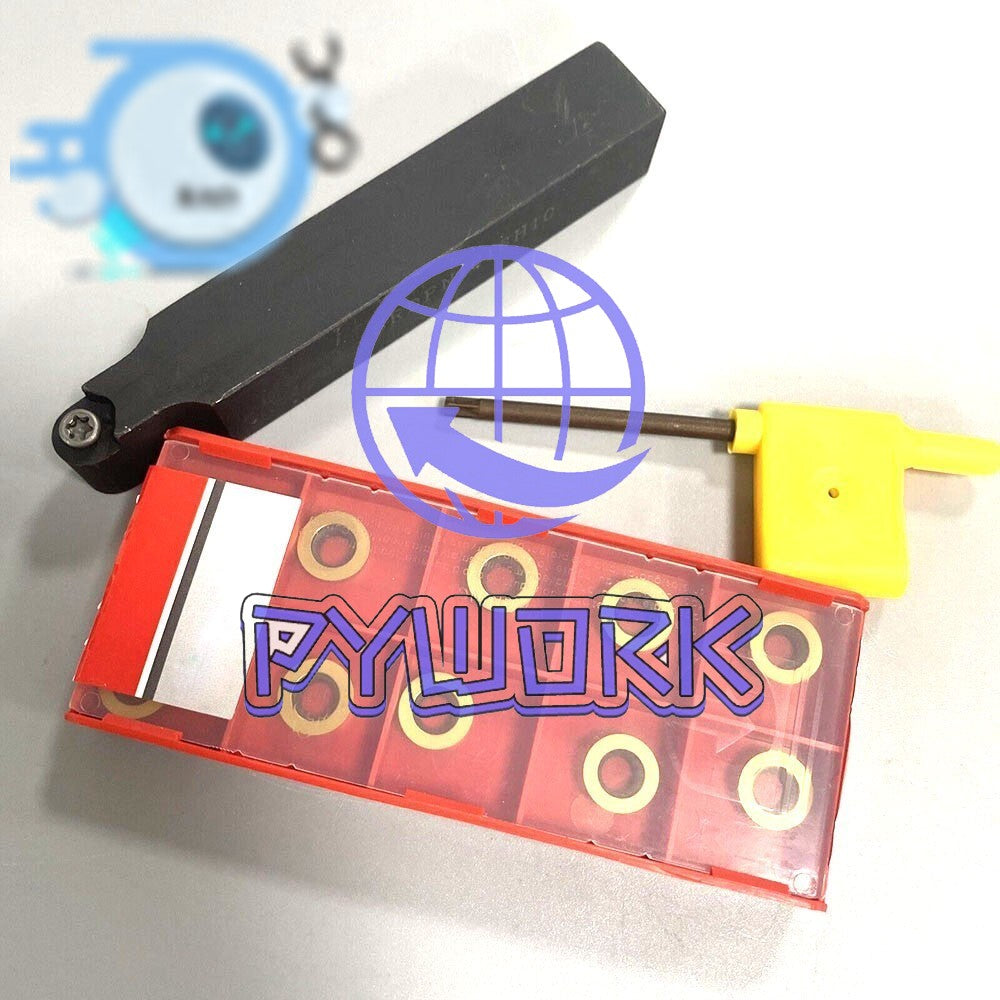 5/8" 1x SRDPN1616H10 CNC Holder Tool + 10PCS RPMT1003MO 5320 Carbide Inserts
