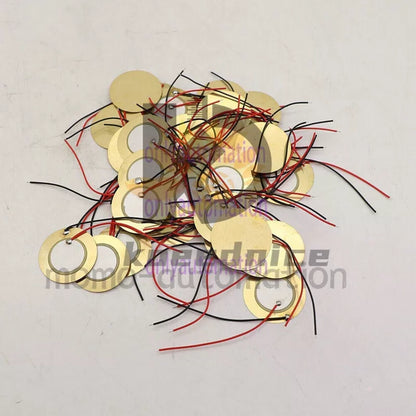 50PCS 27mm Drum Piezo Elements Sounder Sensor Trigger Disc Copper~ [1]