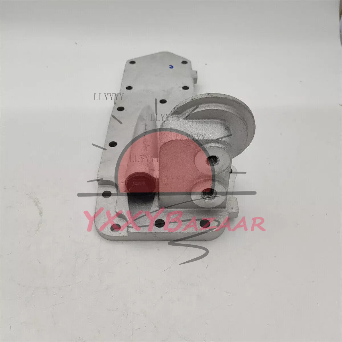Oil Filter Mount Housing W/Gaskets 4934217 For 1989-02 Cummins 6B 6BT 6BTA 5.9L