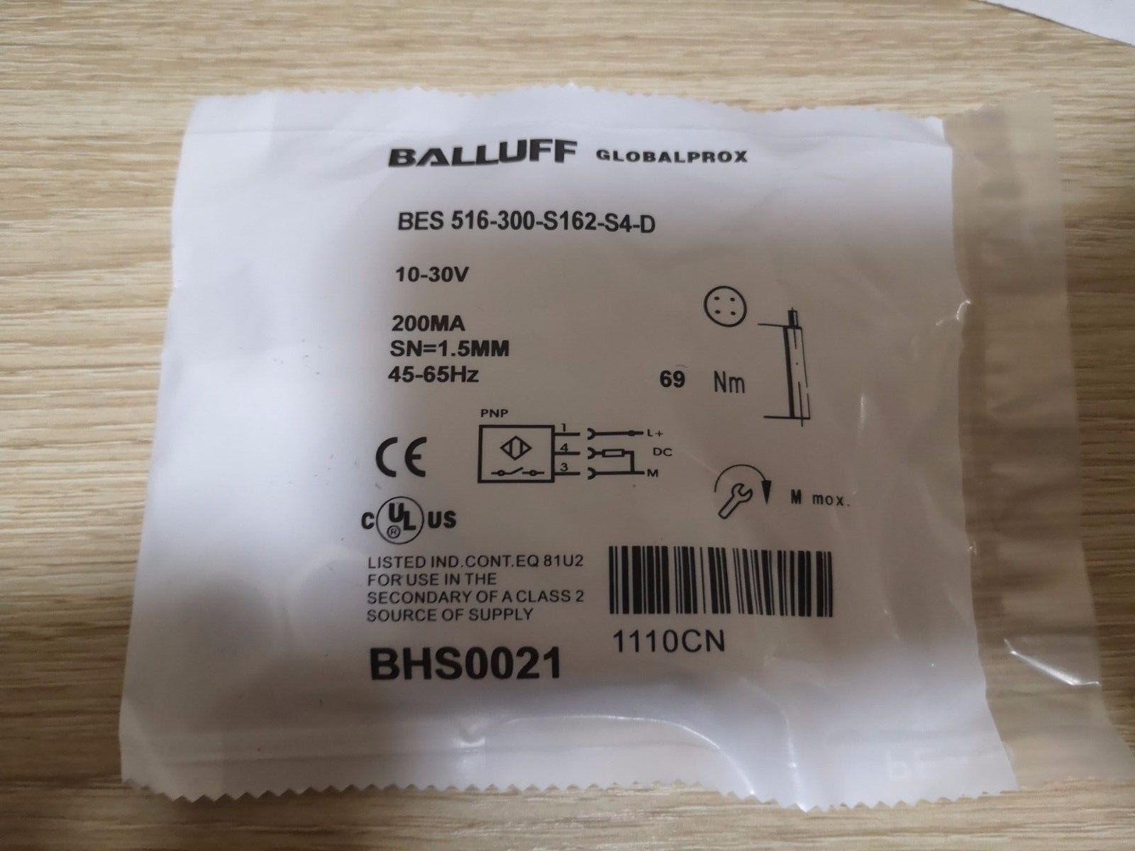 516-300-S162-S4-D - BALLUFF