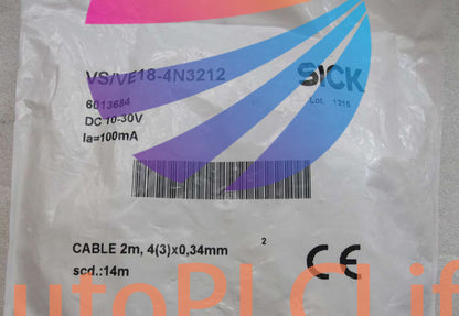 SICK photoelectric switch VS/VE18-4P3212 VS/VE18 4P3212