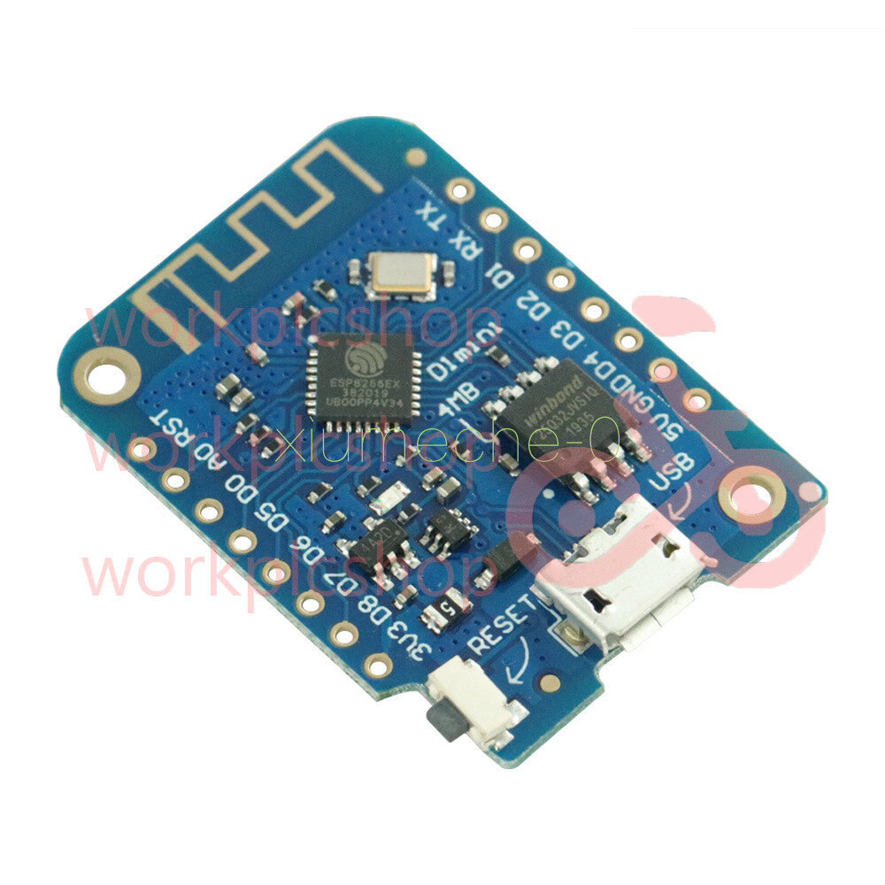 Wemos D1 Mini V3.0.0 WIFI Internet ESP8266 CH340G Development Board For Arduino