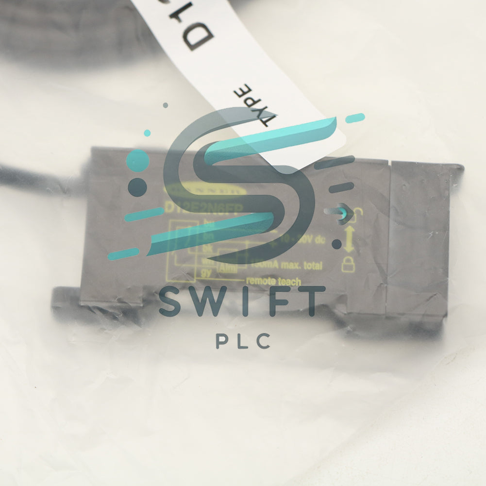 1PCS BANNER optical fiber sensor D12E2N6FP