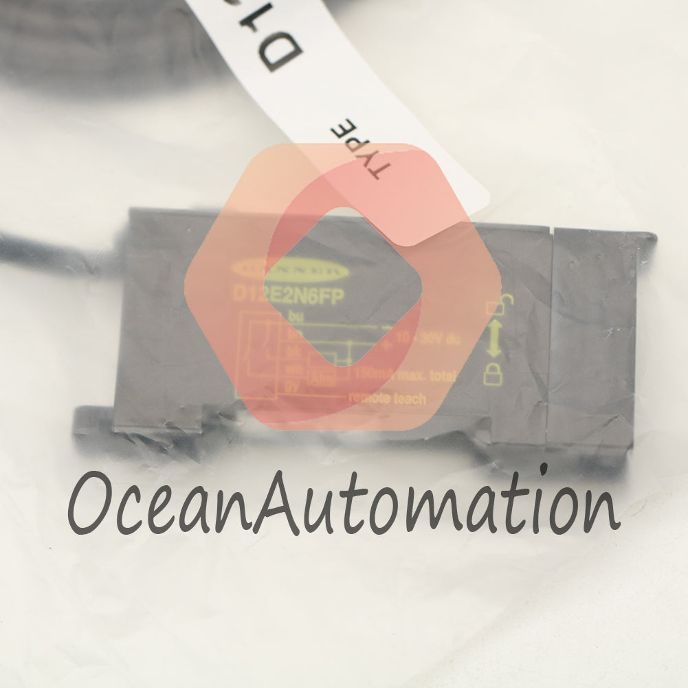 BANNER optical fiber sensor D12E2N6FP 1PCS
