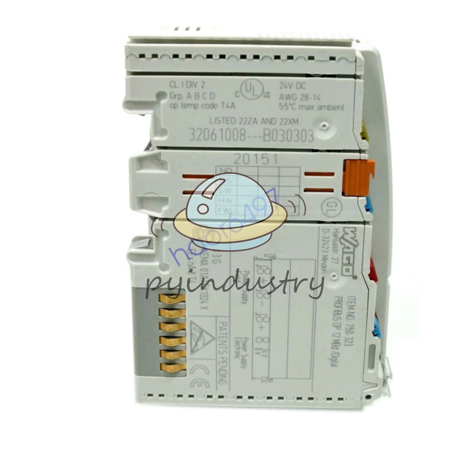 1PC WAGO 750-323 Profibus DP module 750-323