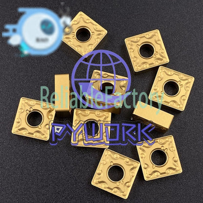 10PCS square SNMG120408 SNMG432 CNC Carbide Inserts turning inserts