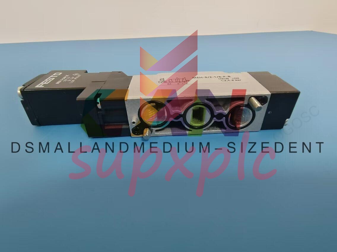 Festo MEH-5/2-1/8-P-B 173129 Solenoid Valve One Free Shipping MEH5/21/8PB #F