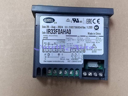 1PCS FOR Carel IR33F0AHA0 Thermostat 115V IR33FOAHAO