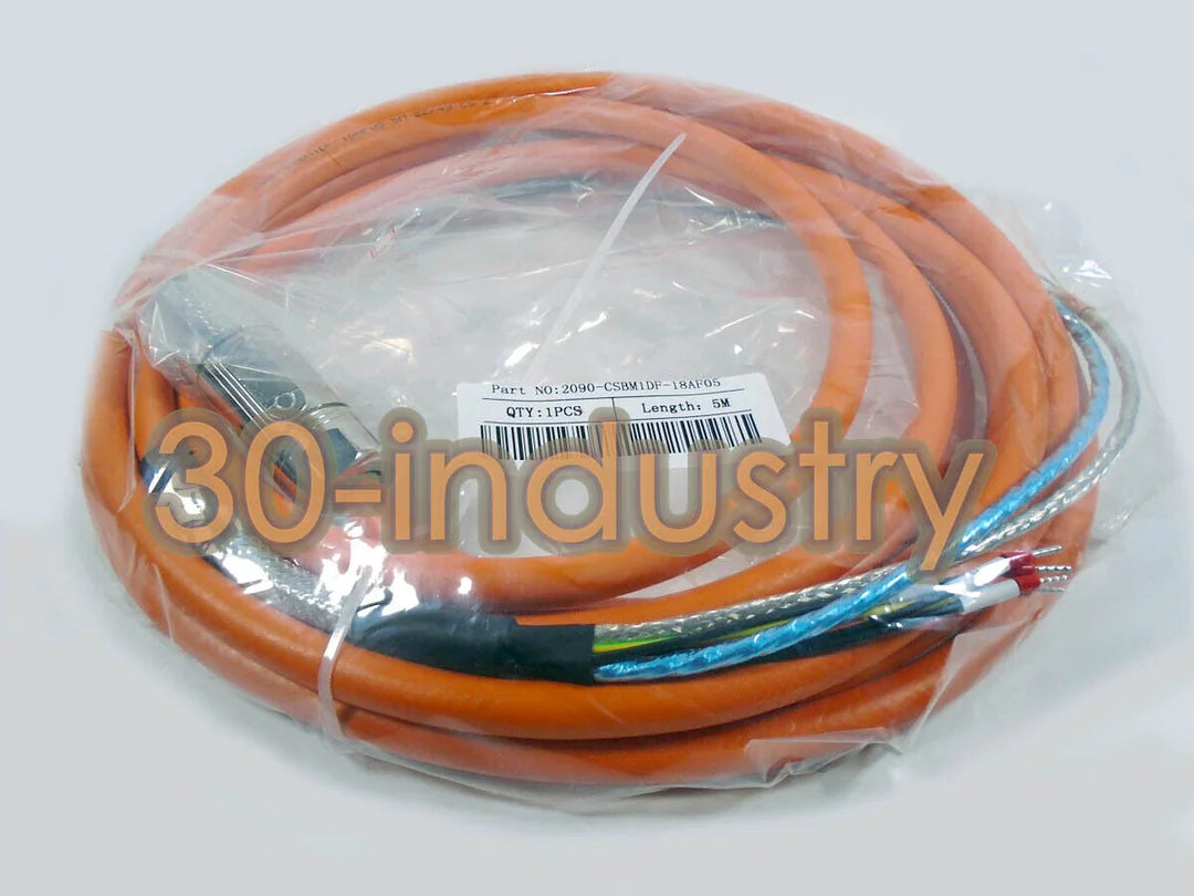 5M Power Cable for 2090-CSBM1DF-18AF05 - 1PCS New Fit - ALLEN-BRADLEY [1]