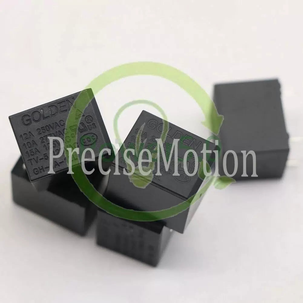 5PCS For GOLDEN GH-1A-12L 12VDC 12A 250VAC 4Pins Electromagnetic Power Relay [2]