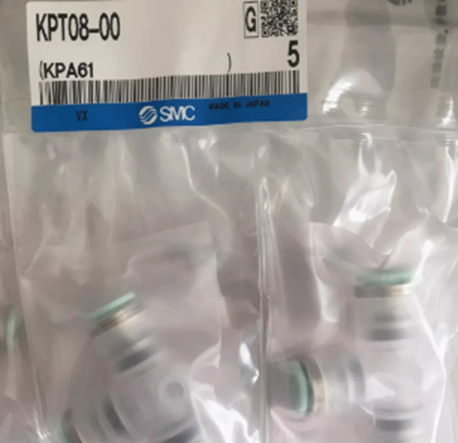 5PCS SMC Clean Connector KPT08-00 - SMC [1]