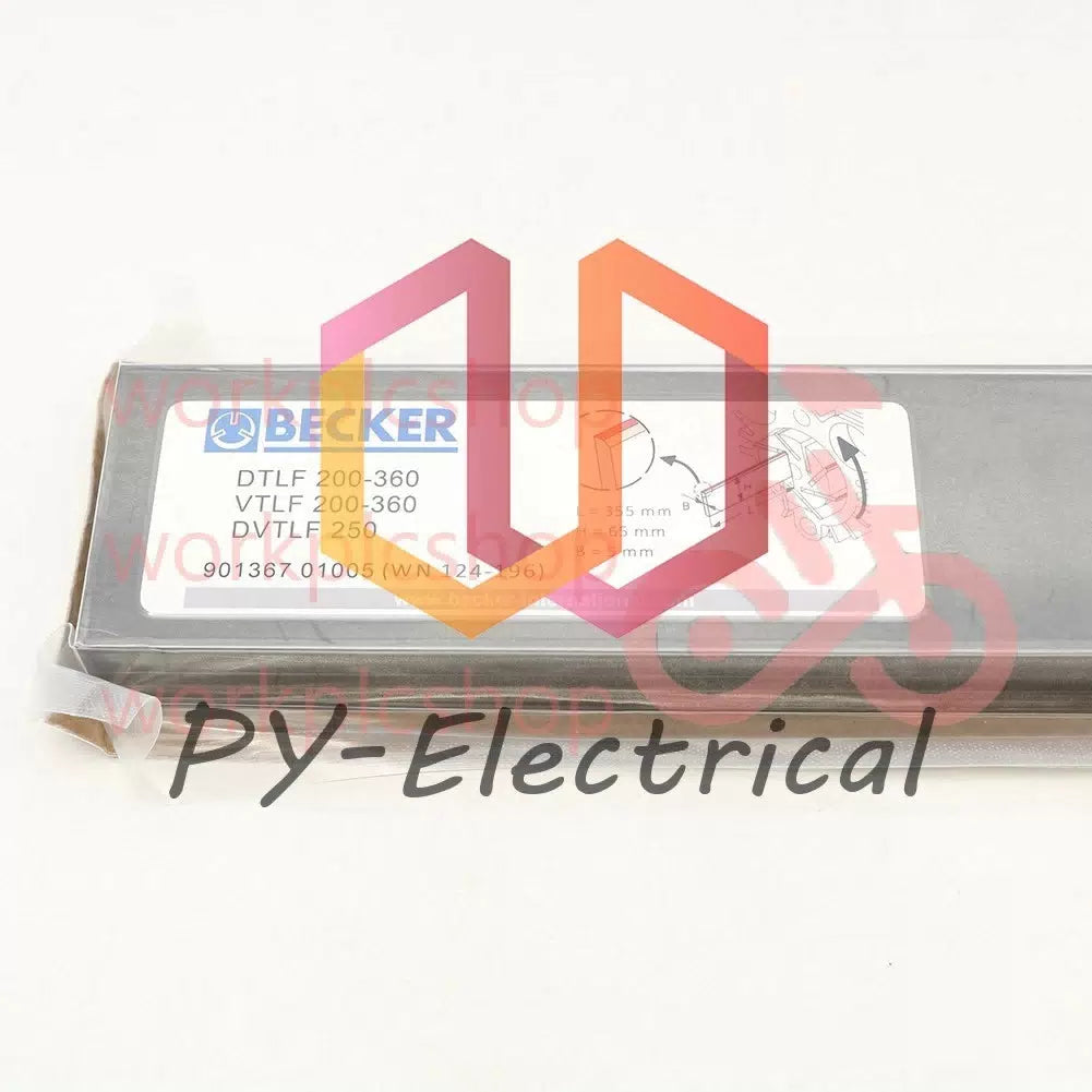 (5PCS) Carbon Vane 90136701005 WN124-196 Becker Pump TLF250/360 [2]