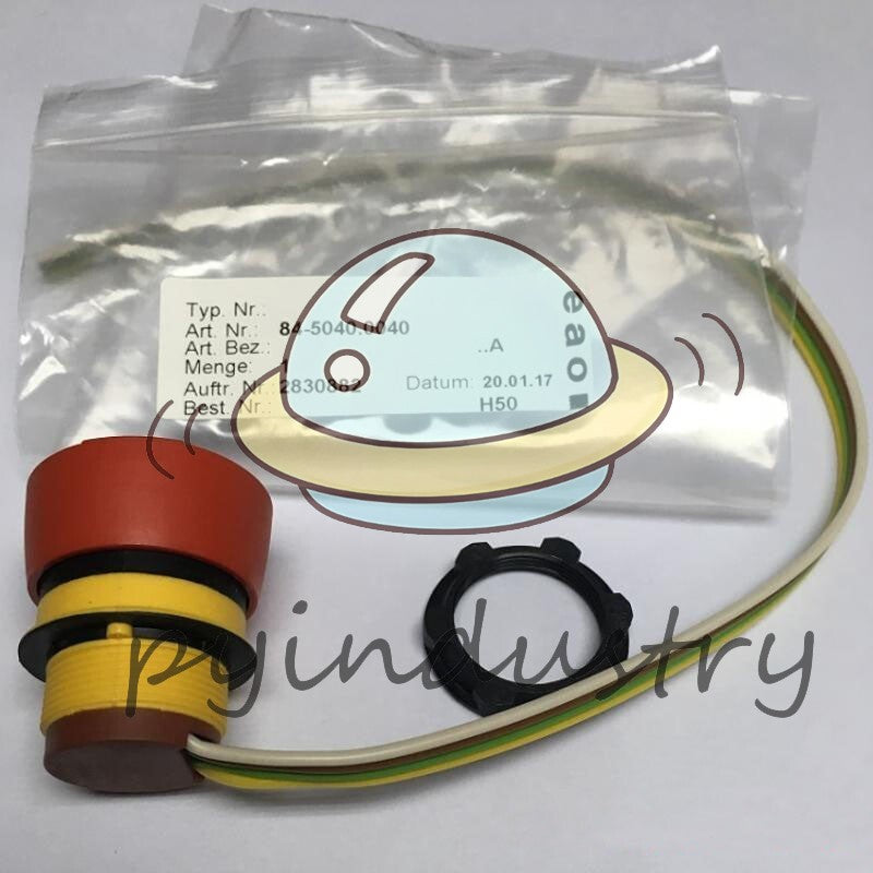 EAO Emergency Stop Button Red Switch Button 84-5040.0040 #F