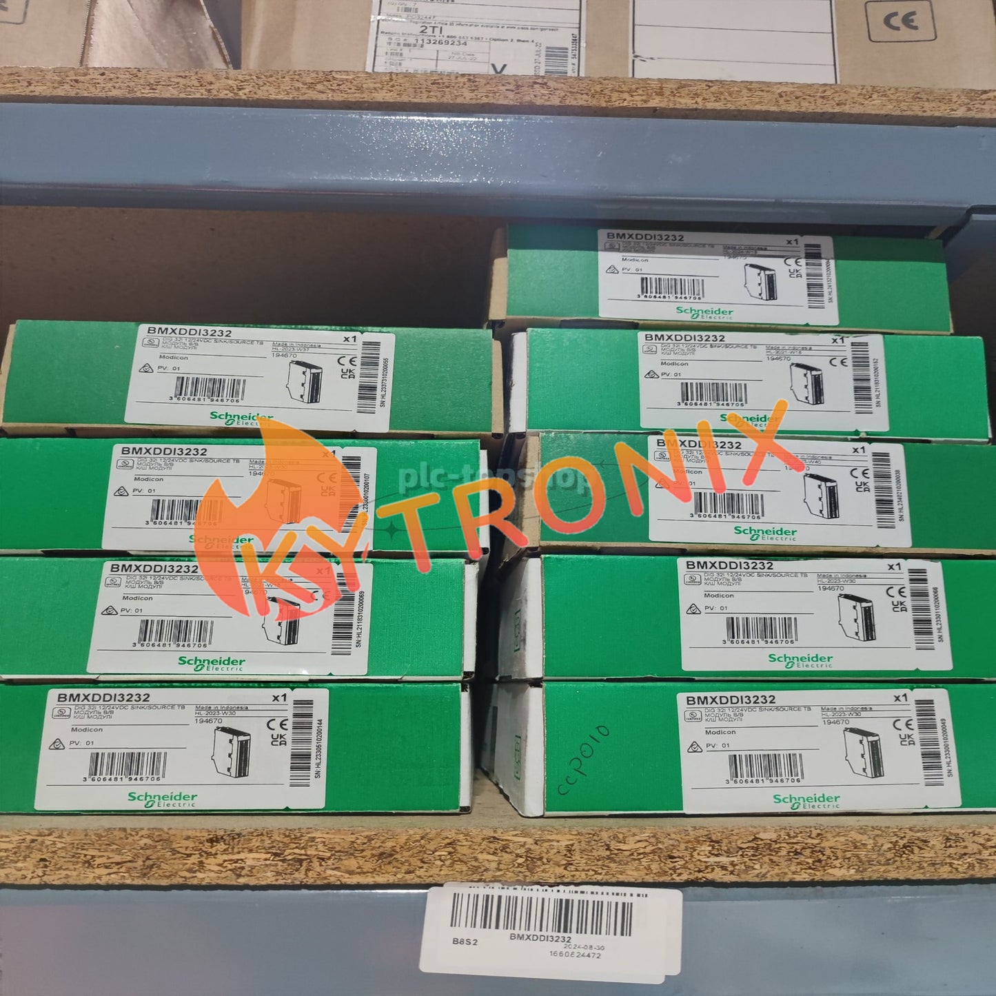 1PC BMXDDI3232 discrete input module X80 - 32 inputs - 12/24 V DC PLC