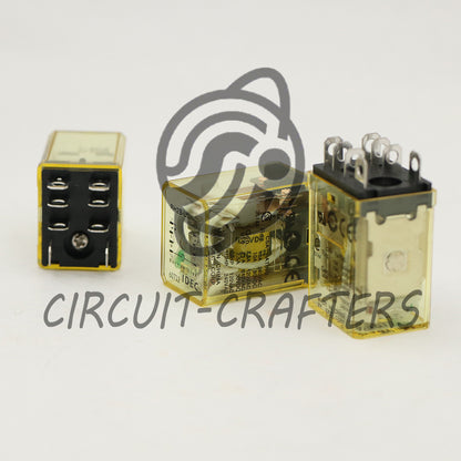 10PCS IDEC DC12V RH2B-UL Power Relay