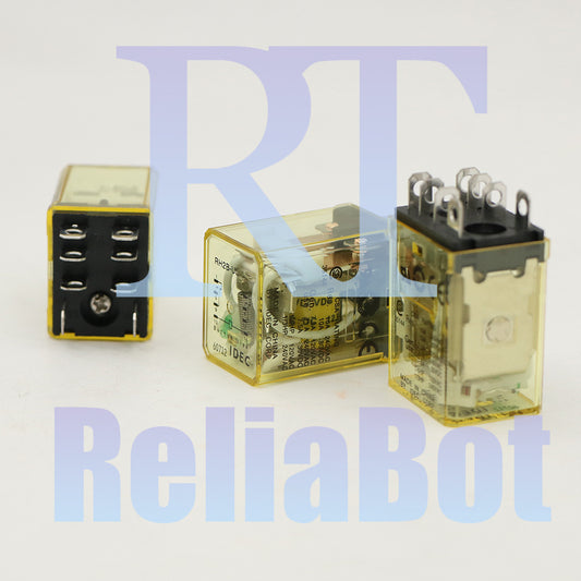 10PCS IDEC DC12V Power Relay RH2B-UL