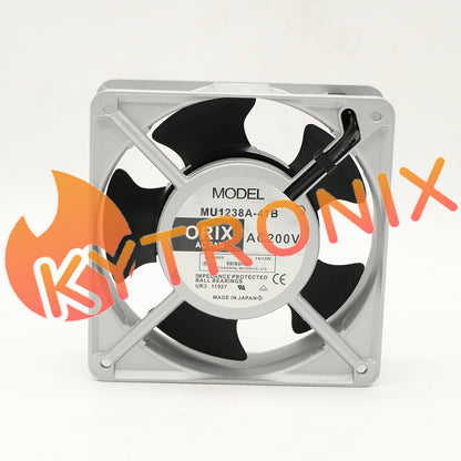 1pcs ORIX MU1238A-41B 12cm 200V Oriental motor inverter cooling fan#
