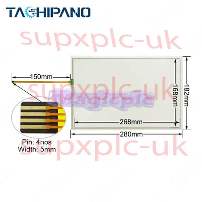 6AV2 124-0MC01-0AX0 Touch Panel for 6AV2124-0MC01-0AX0 TP1200 + Front Overlay [4]