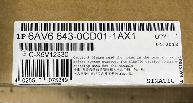 6AV6643-0CD01-1AX1 - SIEMENS