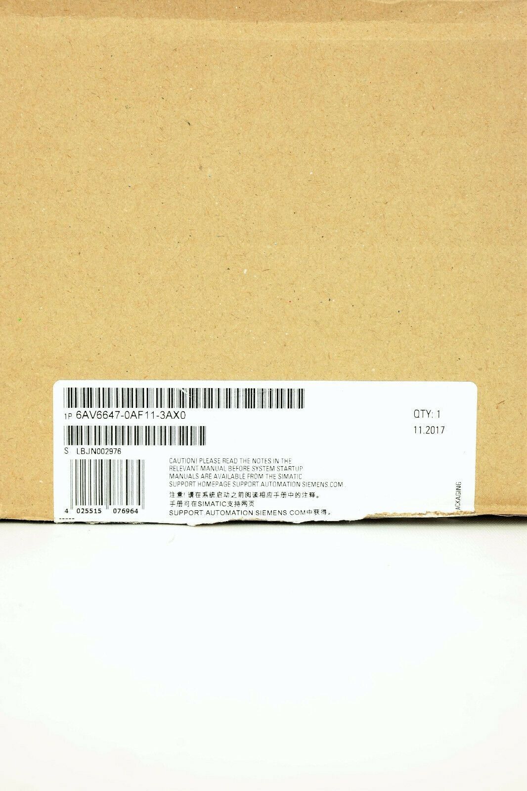 6AV66470AF113AX0 - SIEMENS
