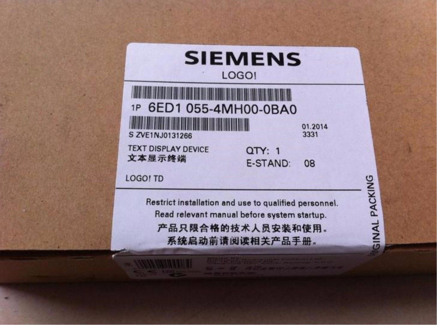 6ED1055-4MH00-0BA0 - SIEMENS