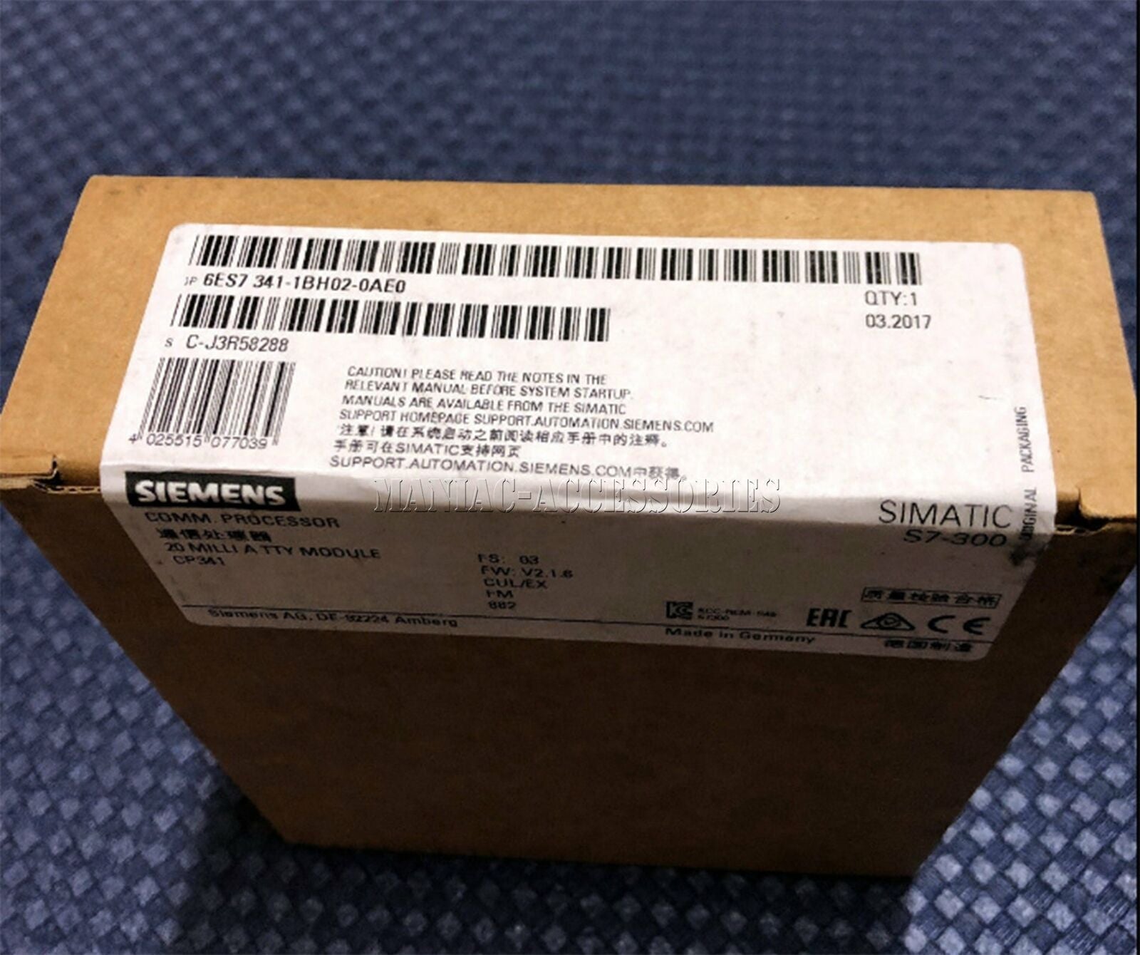 6ES7 341-1BH02-0AE0 - SIEMENS