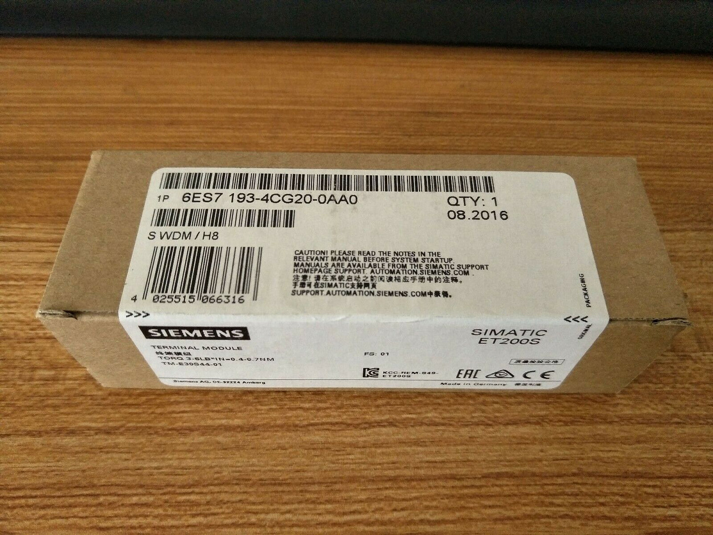 6ES7193-4CG20-0AA0 - SIEMENS