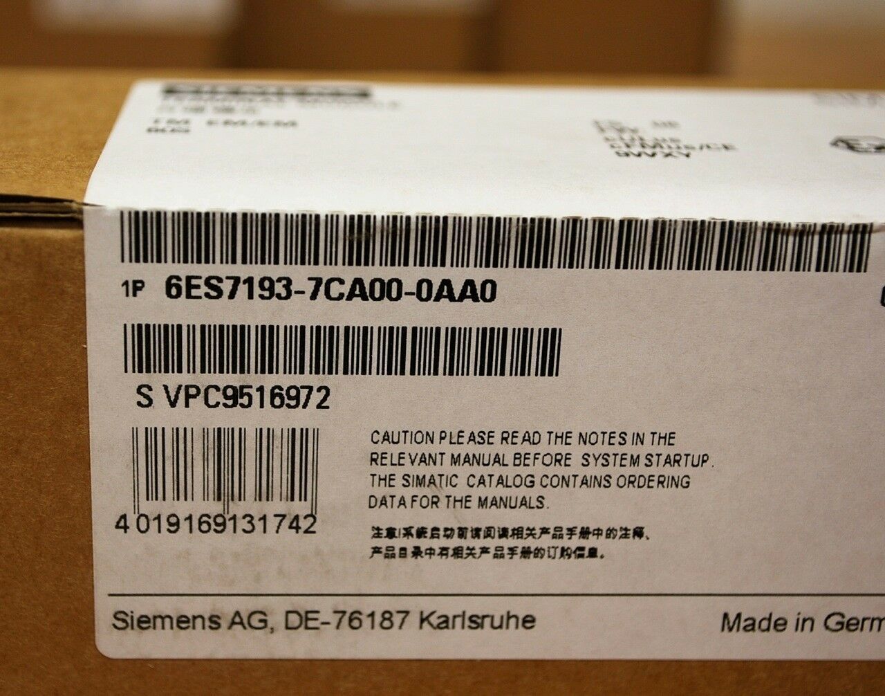 6ES71937CA000AA0 - SIEMENS