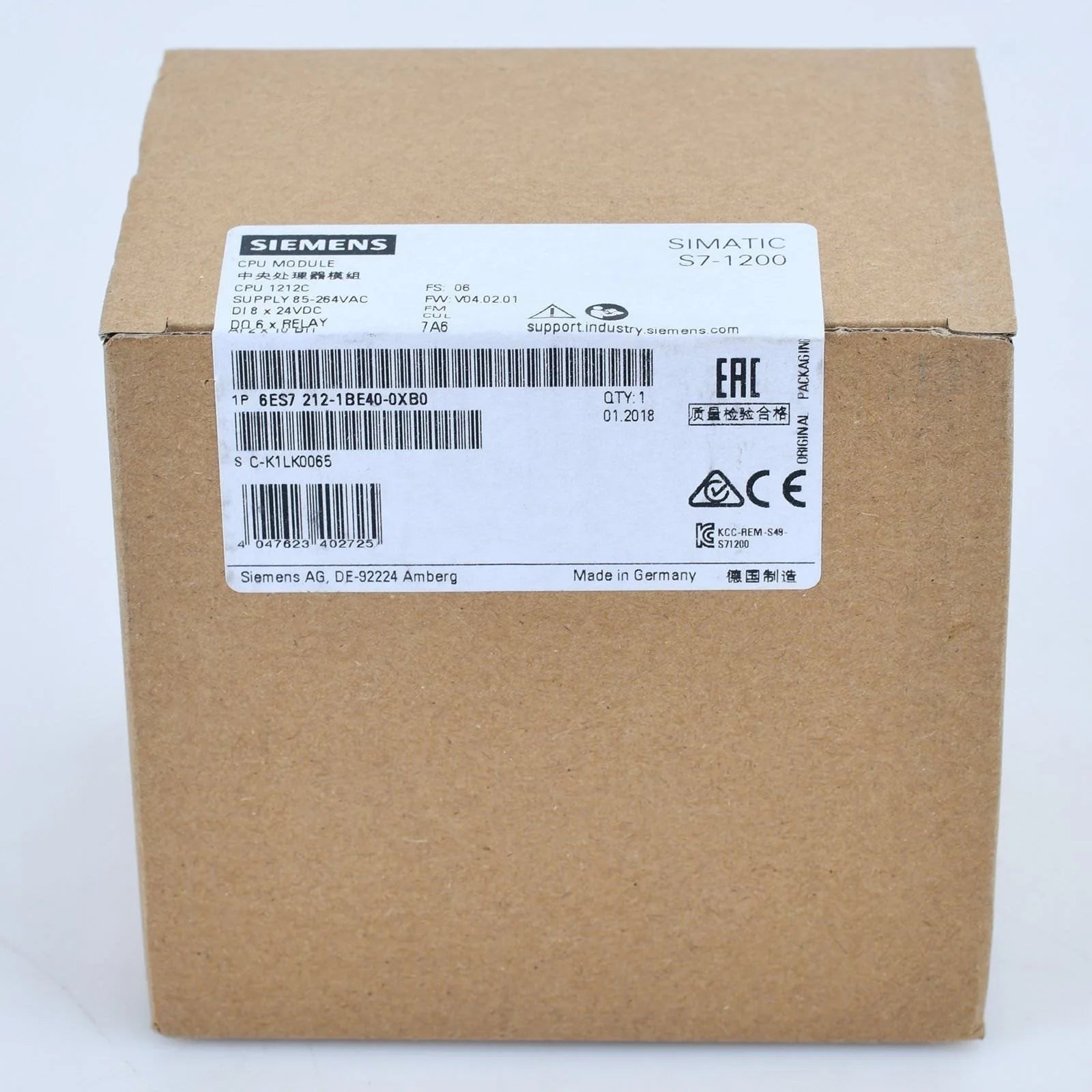 6ES72121BE400XB0 - SIEMENS [1]