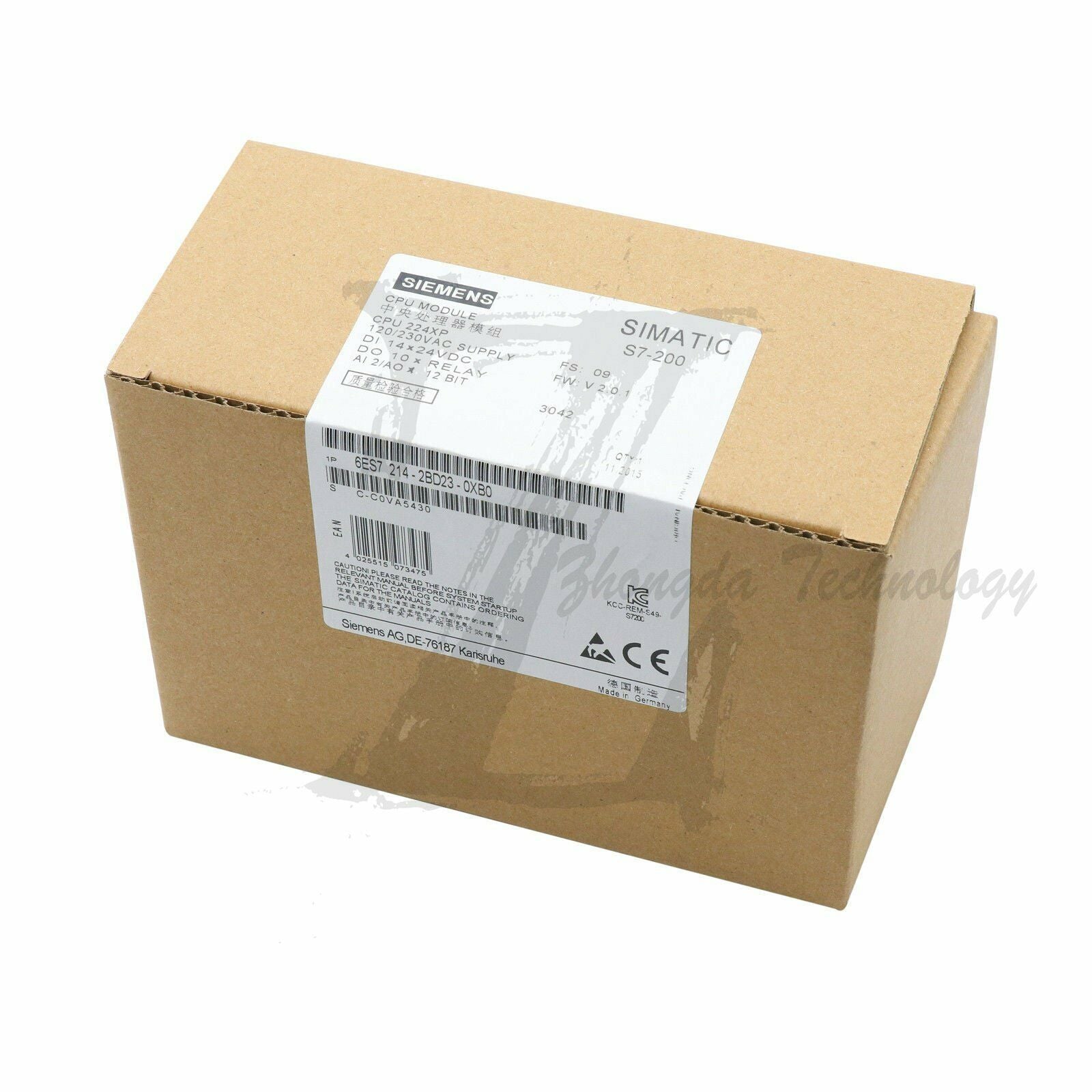 6ES72142BD230XB0 - SIEMENS