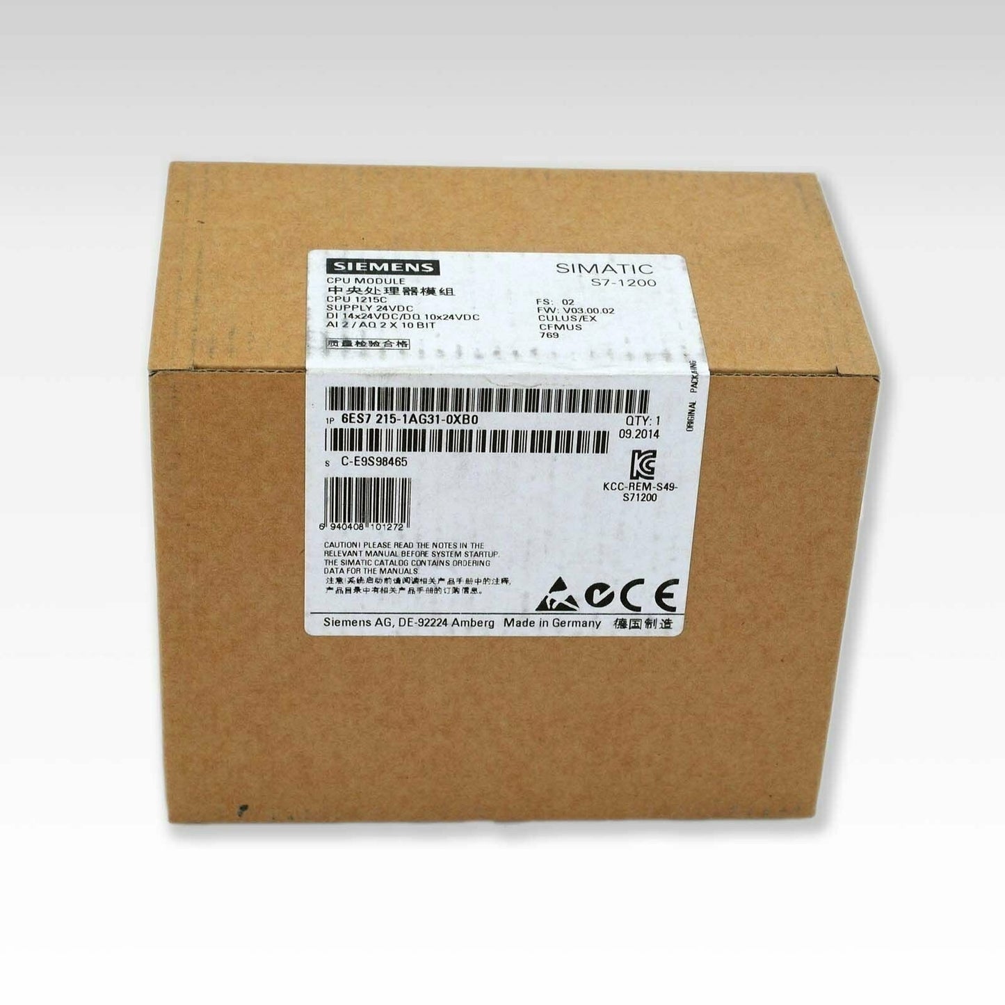 6ES72151AG310XB0 - SIEMENS