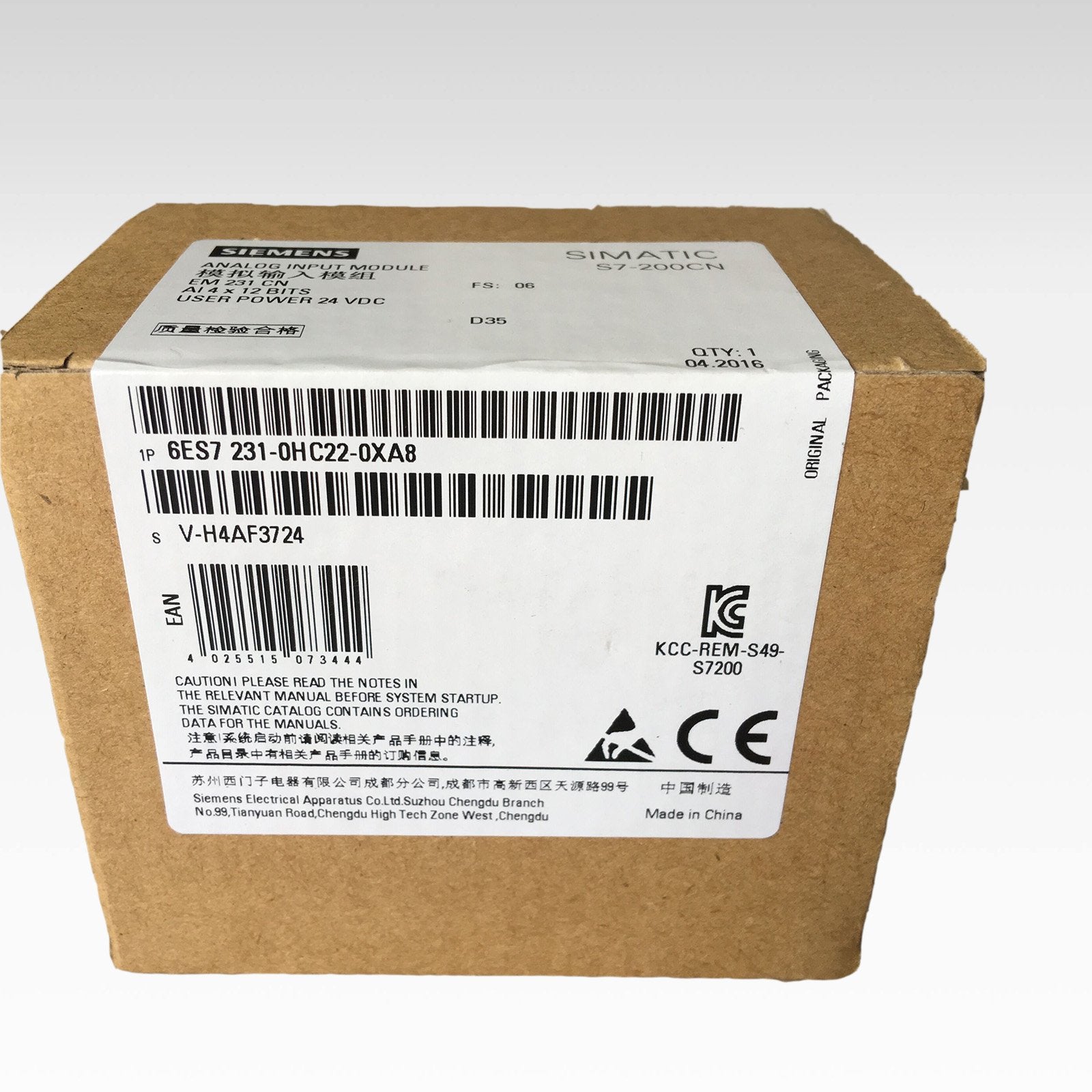 6ES7231-OHC22-OXA8 - SIEMENS