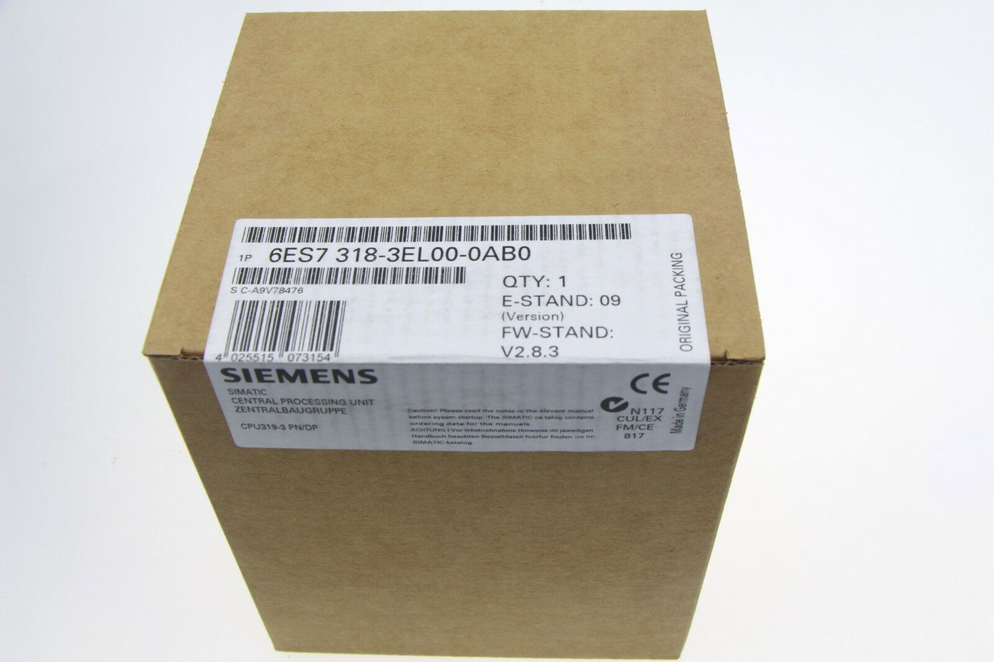 6ES7318-3EL00-0AB0 - SIEMENS