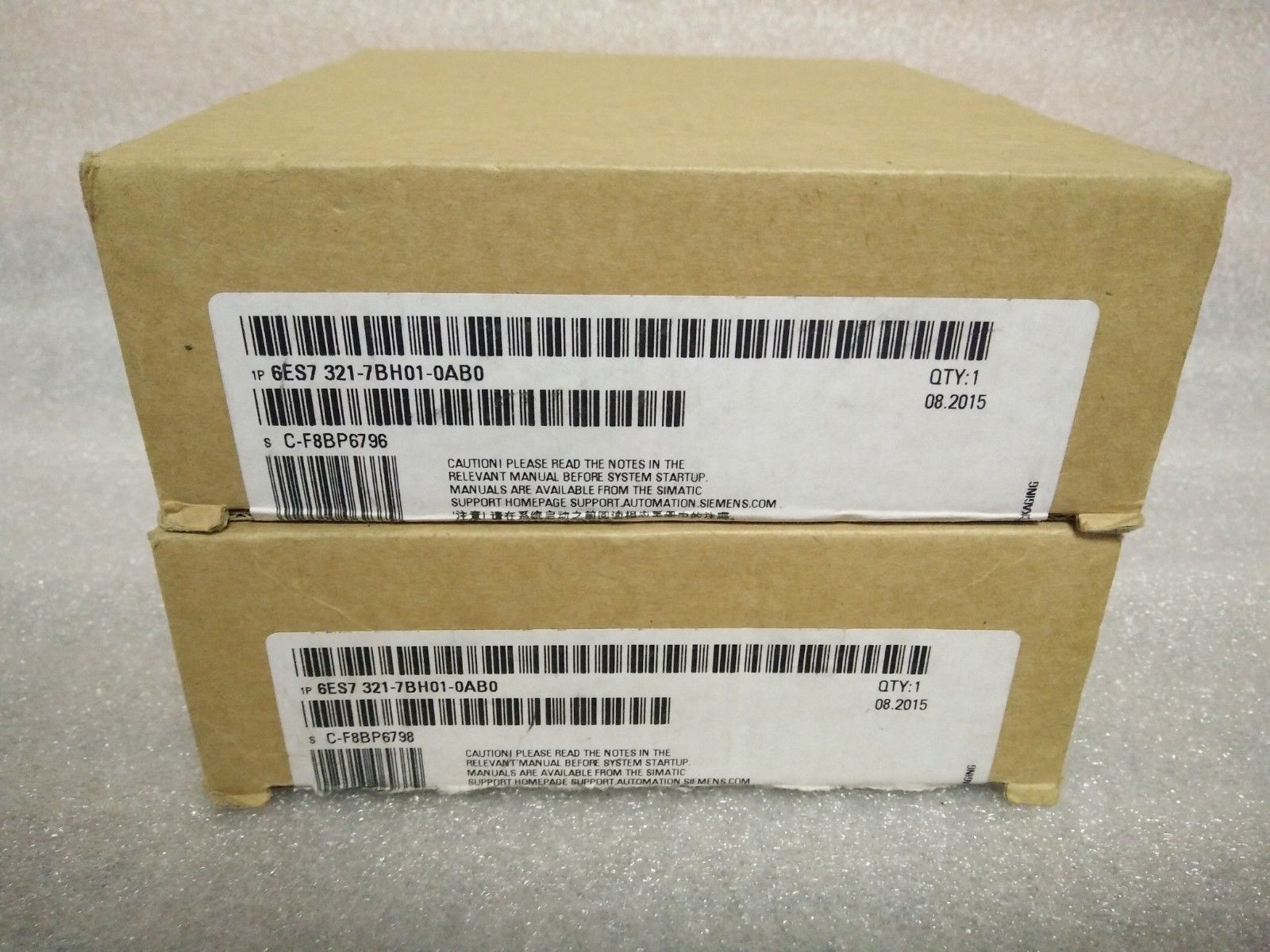 6ES7321-7BH01-0AB0 - SIEMENS