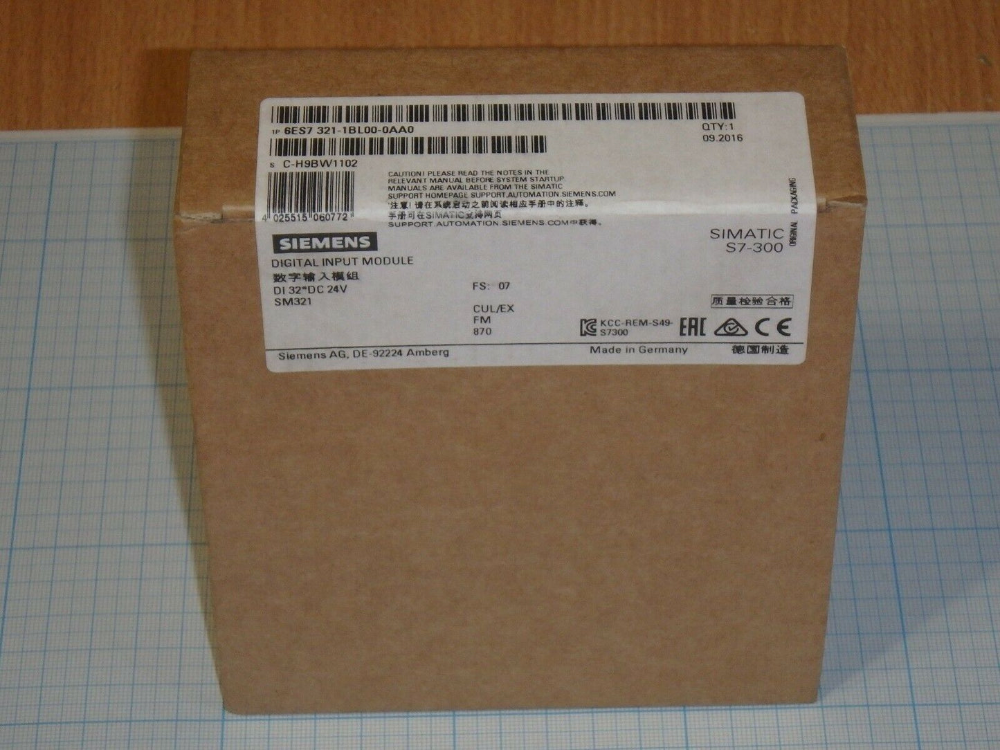 6ES73211BL000AA0 - SIEMENS