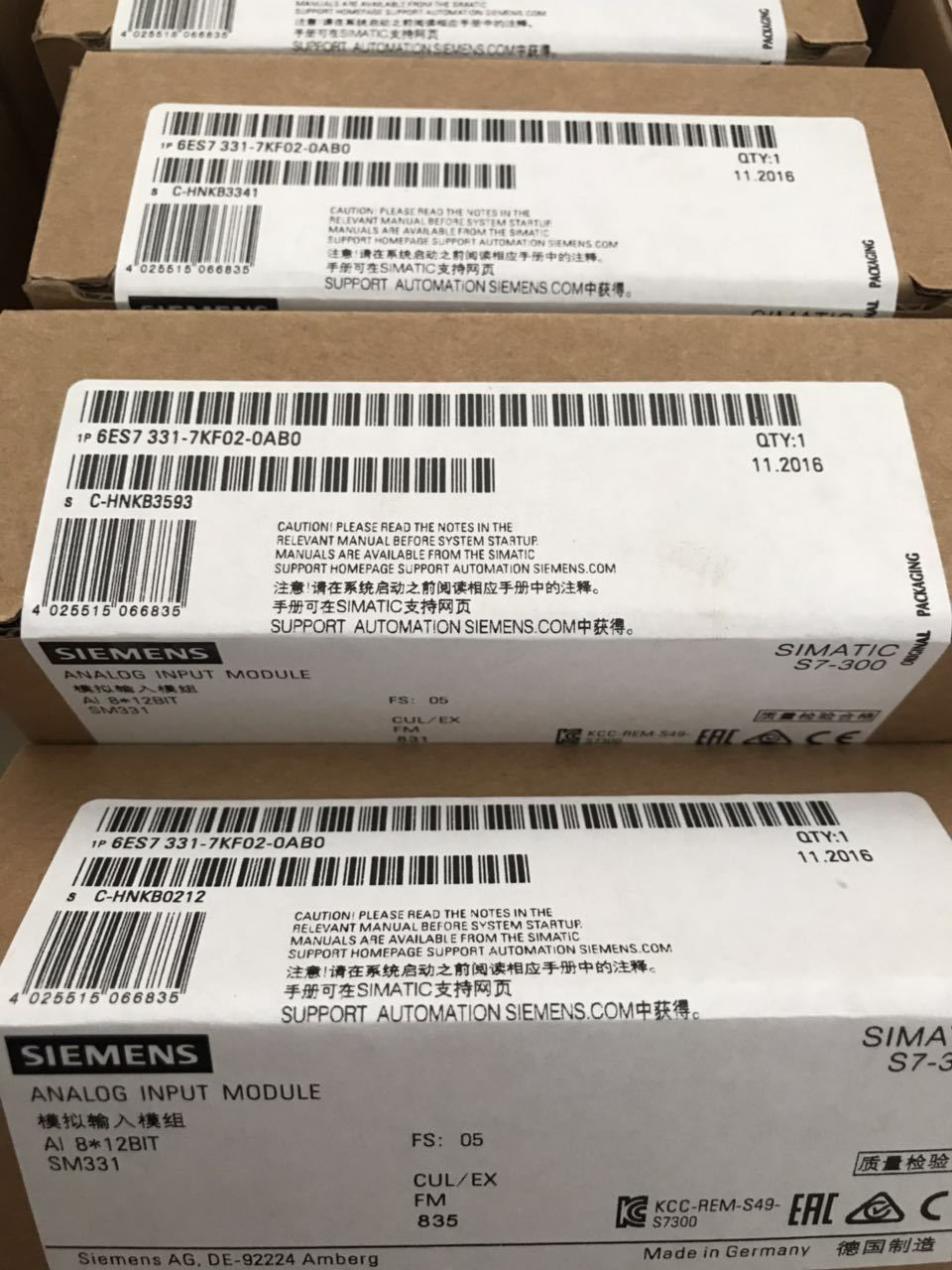 6ES7331-1KF02-0AB0 - SIEMENS