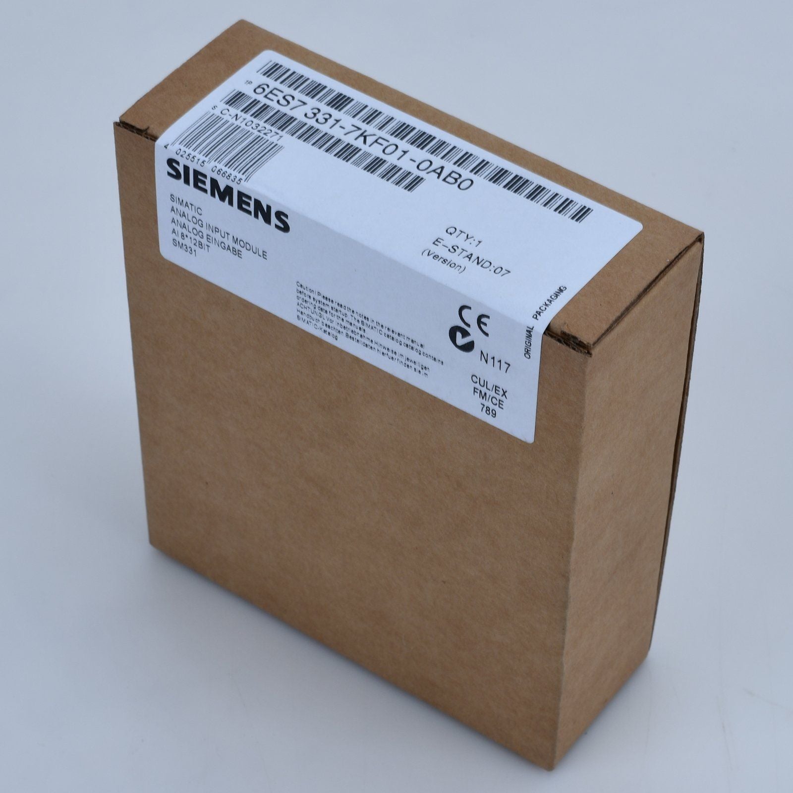 6ES7331-7KF01-0AB0 - SIEMENS