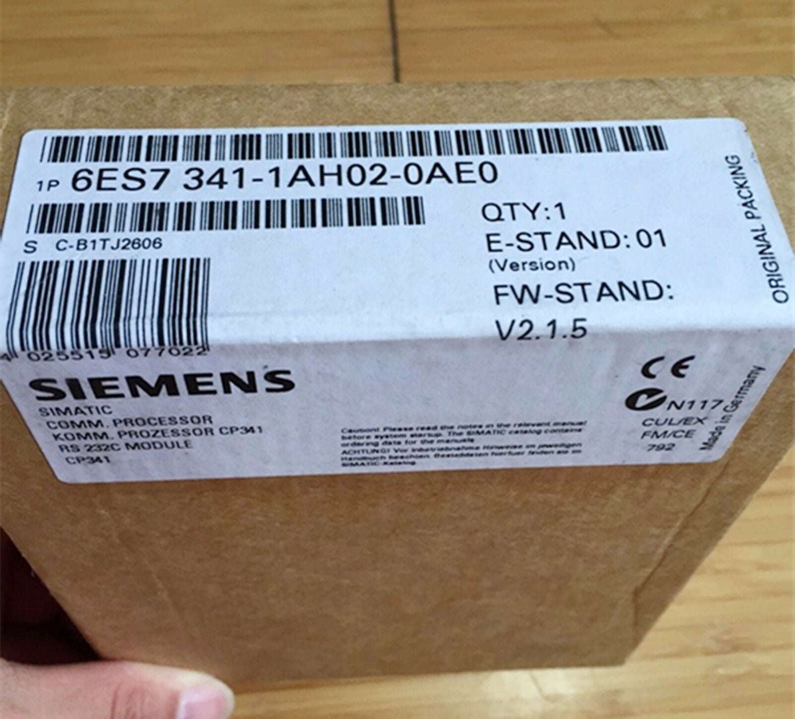 6ES7341-1AH02-0AE0 - SIEMENS