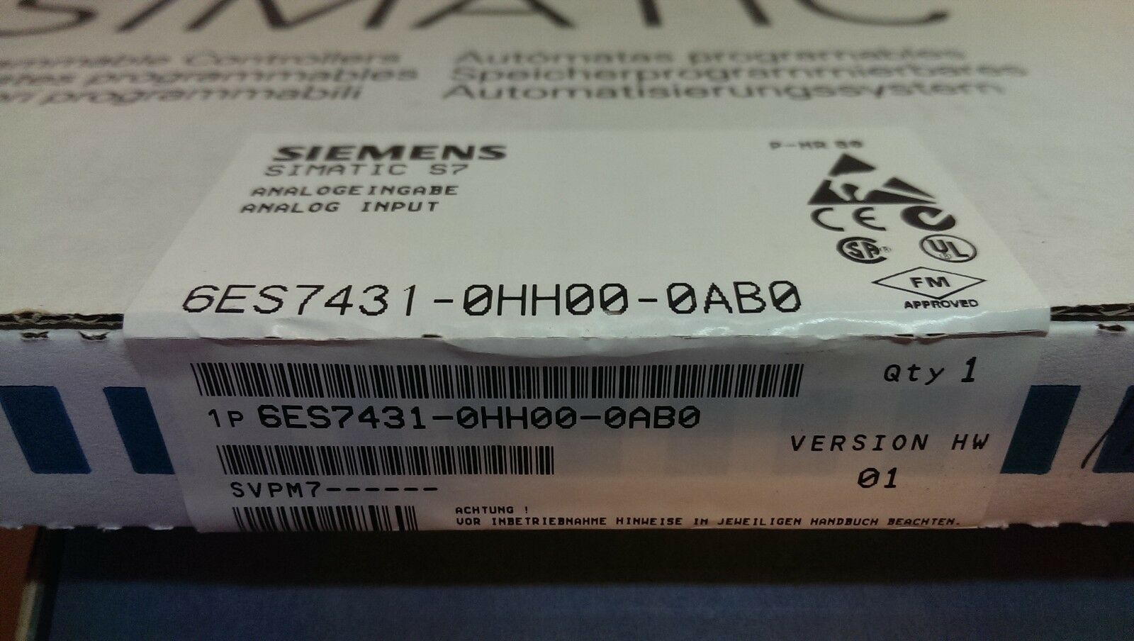 6ES74310HH000AB0 - SIEMENS