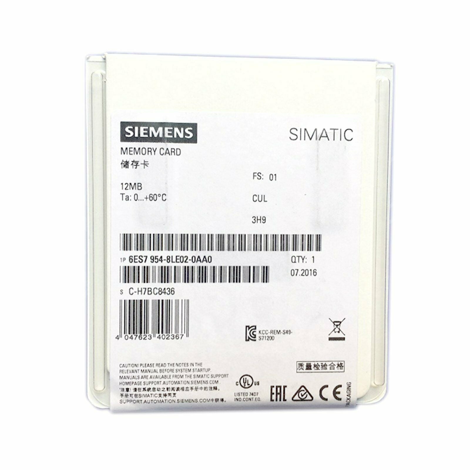 6ES7954-8LE02-0AA0 - SIEMENS