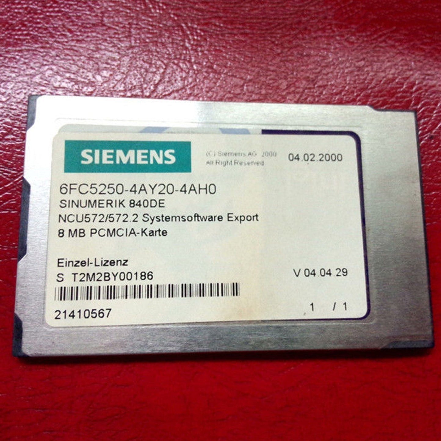 6FC5250-4AY20-4AH0 - SIEMENS