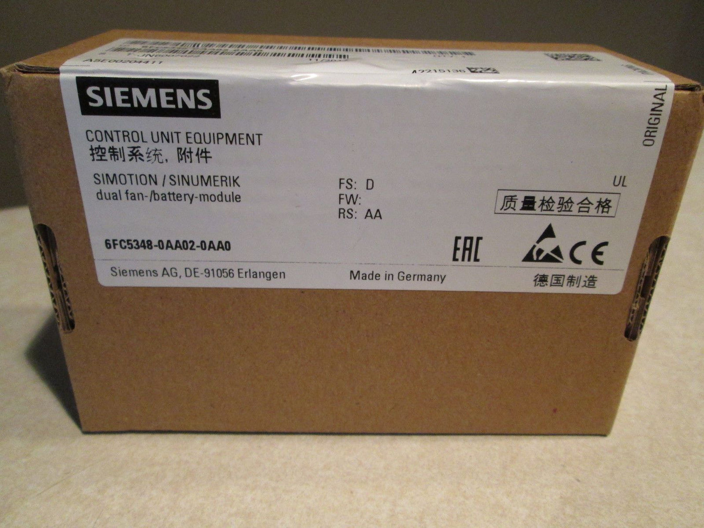 6FC5348-0AA02-0AA0 - SIEMENS