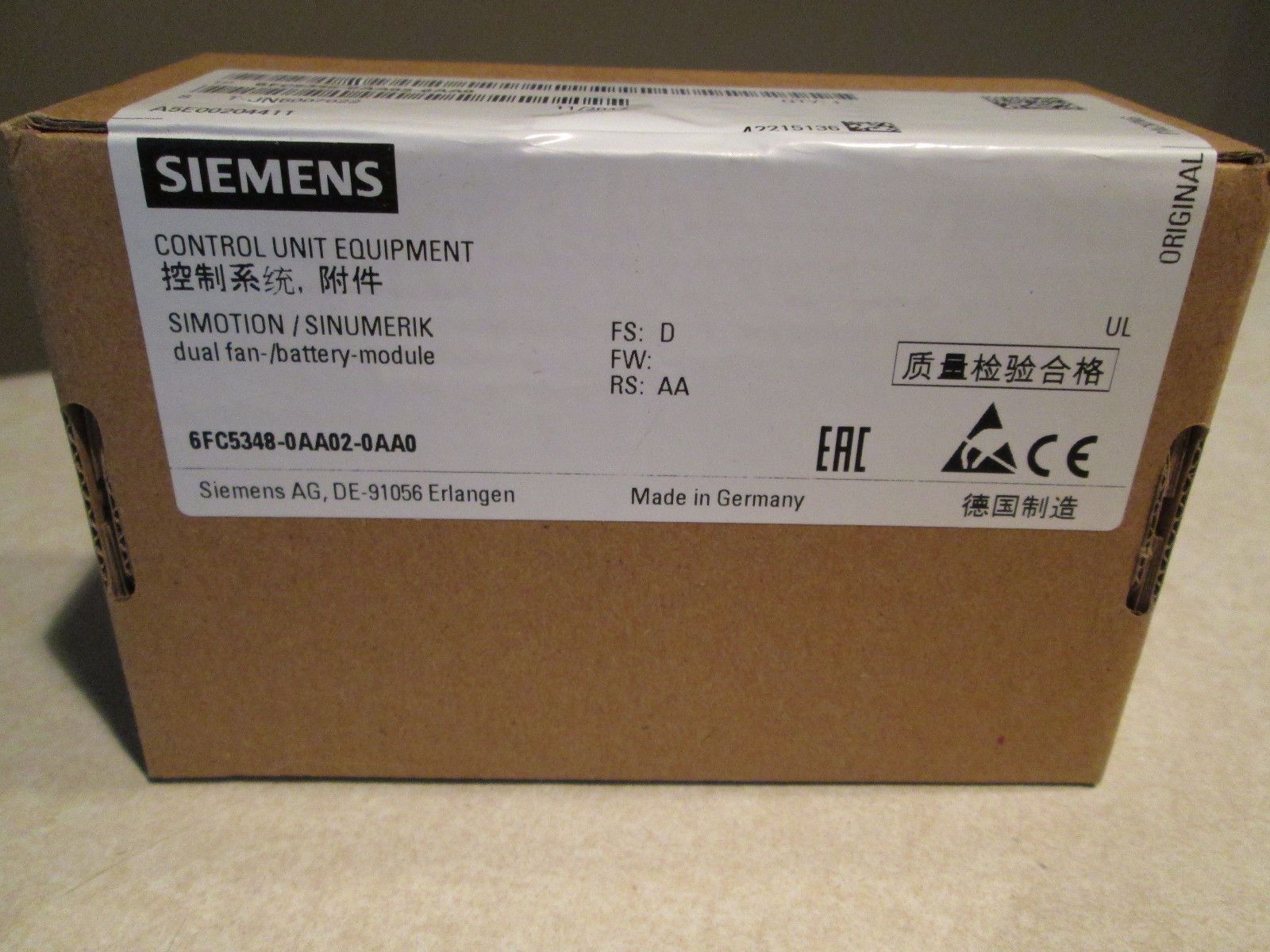 6FC5348-0AA02-0AA0 - SIEMENS