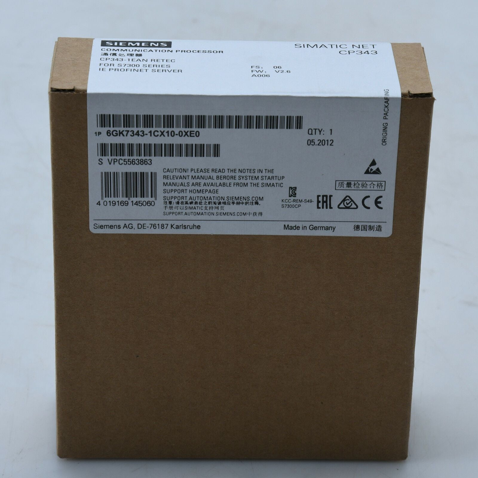 6GK73431CX100XE0 - SIEMENS