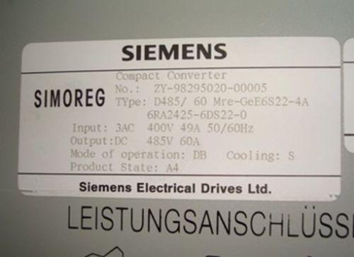 6RA2425-6DS22-0 KOEED 500+, 90%, import_2020_10_10_031751, Other, Siemens