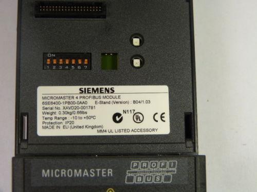 6SE64001PB000AA0 - SIEMENS