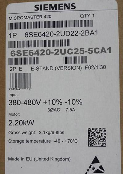 6SE64202UC255CA1 - SIEMENS